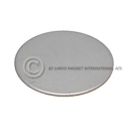 Metallskiver med klebemiddel