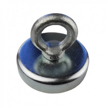 Innkapslet magnet med lÃ¸fteÃ¸ye - Ferritt