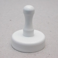 Tavlemagnet m/grep – hvitlakkert metall