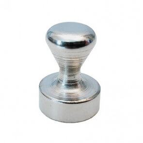 Tavlemagnet med greb - metal / nikkel